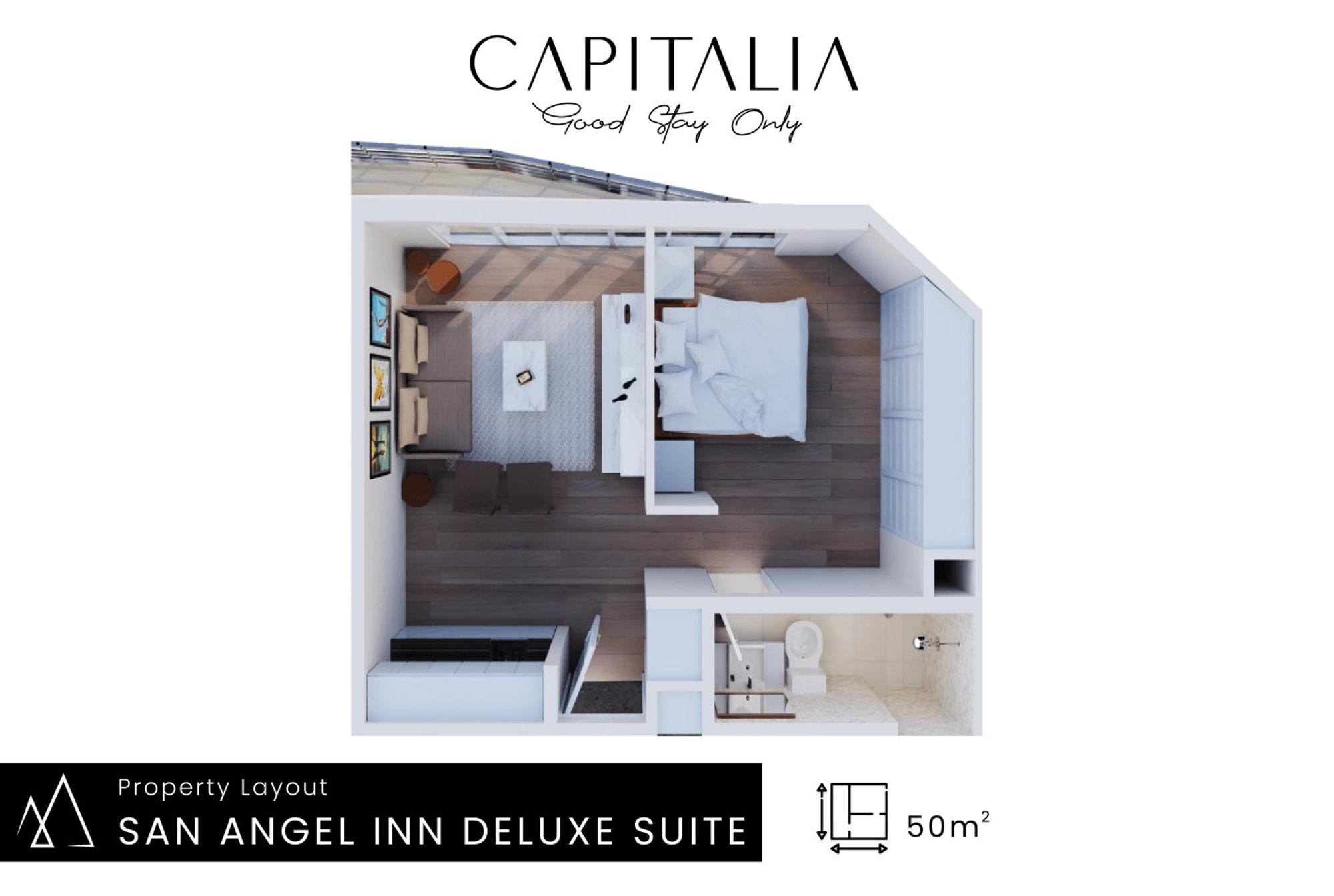 Capitalia - Aparthotel - San Angel Inn Mexico City Exteriör bild